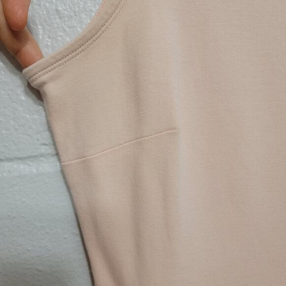 New York & Company Peach Dress Medium - Picture 7 of 10